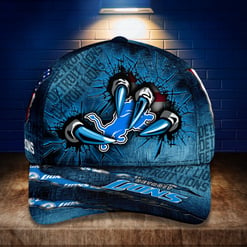 Detroit Lions Personalized Classic Cap BG254