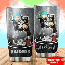 Las Vegas Raiders Personalized Tumbler BG539