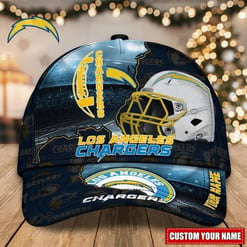 Los Angeles Chargers Personalized Classic Cap BB444