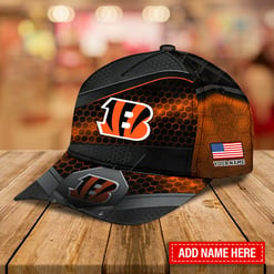 Cincinnati Bengals Personalized Classic Cap BB223