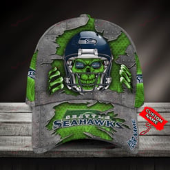 Seattle Seahawks Personalized Classic Cap BB655