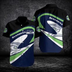 Seattle Seahawks Button Shirt BG600