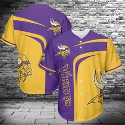 Minnesota Vikings Baseball Jersey 449