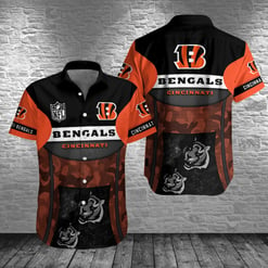 Cincinnati Bengals Button Shirt BB1012