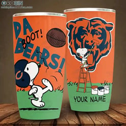 Chicago Bears Personalized Tumbler BG584