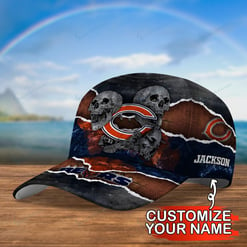 Chicago Bears Personalized Classic Cap BG662