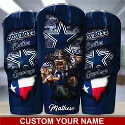 Dallas Cowboys Personalized Tumbler BG229