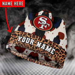 San Francisco 49ers Personalized Wool Beanie 154