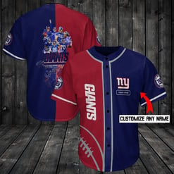 New York Giants Personalized Baseball Jersey Shirt 96