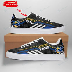 Los Angeles Rams Personalized SS Custom Sneakers BG149