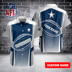 Dallas Cowboys Personalized Button Shirt BB555