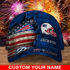 New England Patriots Personalized Classic Cap BG244