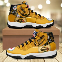 Pittsburgh Steelers Personalized AJD11 Sneakers BG210