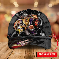 Minnesota Vikings Personalized Classic Cap BG420