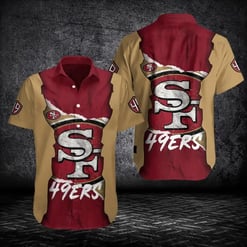 San Francisco 49ers Button Shirt BG747