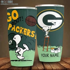 Green Bay Packers Personalized Tumbler BG590