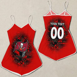 Tampa Bay Buccaneers Women Romper Jumpsuit 3D Printed S038