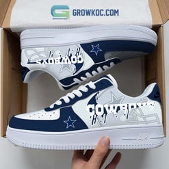 Dallas Cowboys Personalized Colorful AF1-1 Shoes AF1CS006