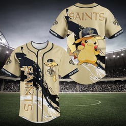 New Orleans Saints Baseball Jersey BG681