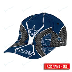 Dallas Cowboys Personalized Classic Cap BG635