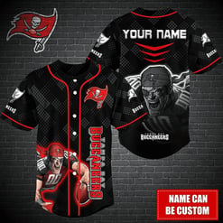 Tampa Bay Buccaneers Personalized Baseball Jersey BG377