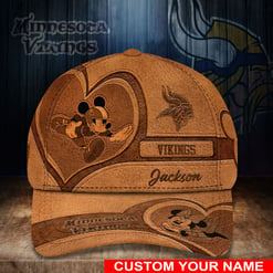 Minnesota Vikings Personalized Classic Cap BB502