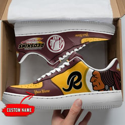 Washington Redskins Personalized AF1 Shoes BG06