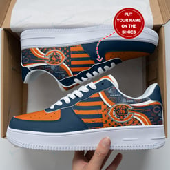 Chicago Bears Personalized AF1 Shoes BG153