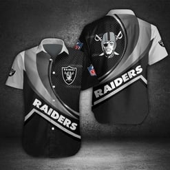 Las Vegas Raiders Button Shirt 058