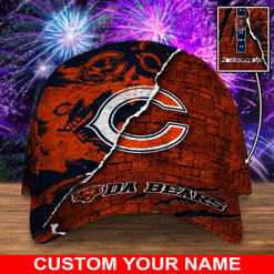 Chicago Bears Personalized Classic Cap BG820