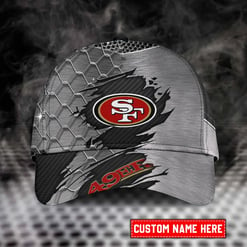 San Francisco 49ers Personalized Classic Cap AZCCAP011