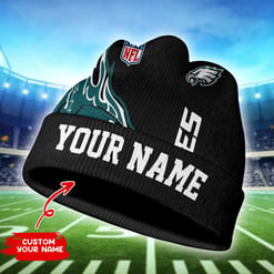 Philadelphia Eagles Personalized Wool Beanie 190