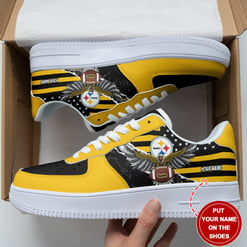 Pittsburgh Steelers Personalized AF1 Shoes BG181