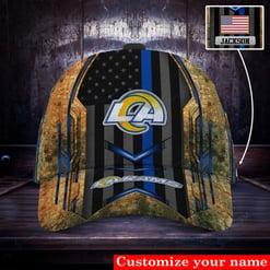 Los Angeles Rams Personalized Classic Cap BG530