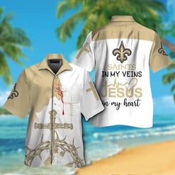 New Orleans Saints Button Shirt BB793