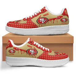 San Francisco 49ers AF1 Shoes BG75