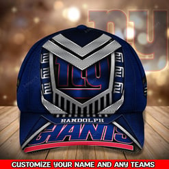 New York Giants Personalized Classic Cap BG784