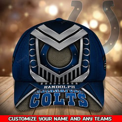 Indianapolis Colts Personalized Classic Cap BG774