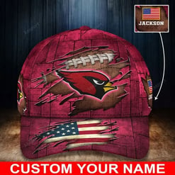 Arizona Cardinals Personalized Classic Cap BG214