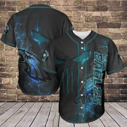 Philadelphia Eagles Baseball Jersey AZCBJS135