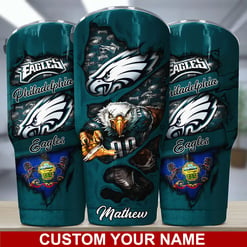 Philadelphia Eagles Personalized Tumbler BG245