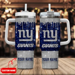 New York Giants Personalized Limited Edition Sport Fan Gift 40oz Tumbler AZC40OZT070