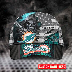 Miami Dolphins Personalized Classic Cap BG564