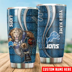 Detroit Lions Personalized Tumbler BGTUM705