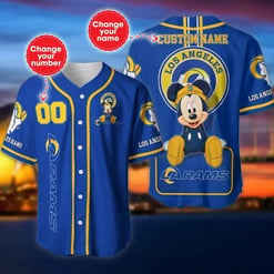 Los Angeles Rams Baseball Jersey 541