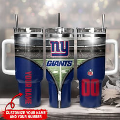 New York Giants Personalized Limited Edition Sport Fan Gift 40oz Tumbler AZC40OZT134