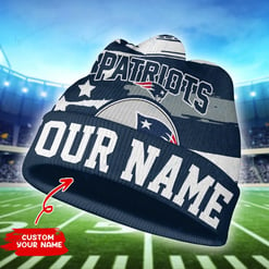 New England Patriots Personalized Wool Beanie 38