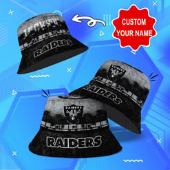 Las Vegas Raiders Personalized Bucket Hat BG15