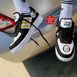 Pittsburgh Steelers Personalized AF1 Shoes BG239