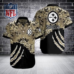 Pittsburgh Steelers Button Shirt BB503